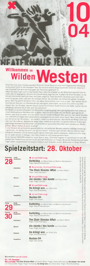 The Choir Director Affair (Theaterstück)
